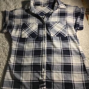 Flannel blouse